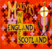 George Haydock and 84 Companions (beatification banner 22 November 1987)